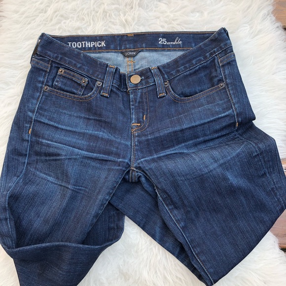 J. Crew Toothpick Ankle Skinny Jeans - Picture 4 of 5